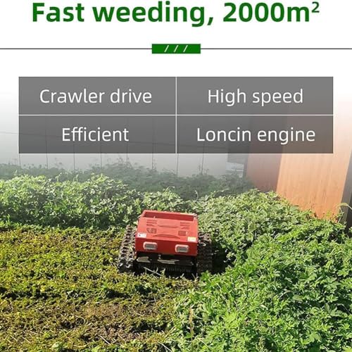 ensemble de tondeuse à gazon robot, tondeuse à essence, tondeuse à gazon à essence à quatre coups avec télécommande, tondeuse sur chenilles de 7,5 cv grimpe jusqu'à 45 °... ensemble de tondeuse à gazon robot, tondeuse à essence, tondeuse à gazon à essence à quatre coups avec télécommande, tondeuse sur chenilles de 7,5 cv grimpe jusqu'à 45 °...
