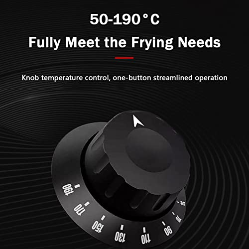 friteuse, casserole Électrique, friteuse avec panier amovible Élément chauffant professionnel, friteuse À air pour la maison commerciale en acier inoxydable pour frites,... friteuse, casserole Électrique, friteuse avec panier amovible Élément chauffant professionnel, friteuse À air pour la maison commerciale en acier inoxydable pour frites,...