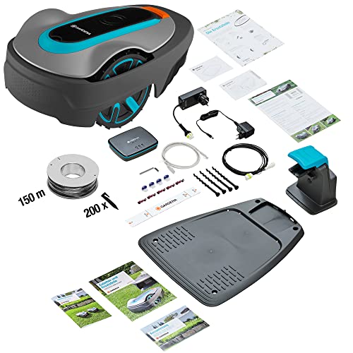 gardena tondeuse robot smart sileno city 500 m² set: technologie lona ia innovante, réglage via application, sensorcontrol, pour pentes 35% max, passerelle smart, fr version... gardena tondeuse robot smart sileno city 500 m² set: technologie lona ia innovante, réglage via application, sensorcontrol, pour pentes 35% max, passerelle smart, fr version...