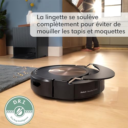 irobot roomba combo j9+ (c9758) robot aspirateur laveur 2en1 autovidage de saleté – autoremplissage d'eau propre cartographie, mémorise, s’adapte à son environnment –... irobot roomba combo j9+ (c9758) robot aspirateur laveur 2en1 autovidage de saleté – autoremplissage d'eau propre cartographie, mémorise, s’adapte à son environnment –...