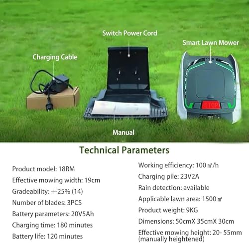 lakenbroade robot tondeuse sans fil périphérique 1500 m², vision tondeuse robot gazon, ia cartographie automatique, limite virtuelle, gestion multizone lakenbroade robot tondeuse sans fil périphérique 1500 m², vision tondeuse robot gazon, ia cartographie automatique, limite virtuelle, gestion multizone