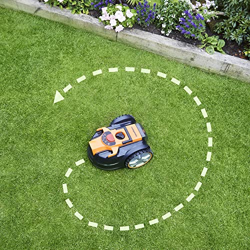 lawnmaster ocumow™ robot tondeuse à gazon vbrm16 avec batterie au lithium mx 24 v 4,0 ah et chargeur rapide. pas besoin de fil de limite, d'application ou de prise... lawnmaster ocumow™ robot tondeuse à gazon vbrm16 avec batterie au lithium mx 24 v 4,0 ah et chargeur rapide. pas besoin de fil de limite, d'application ou de prise...