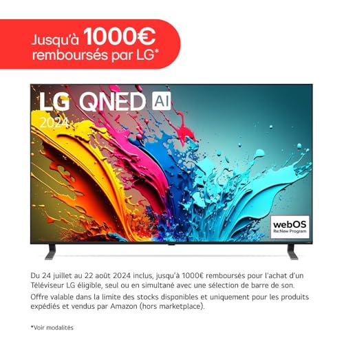 lg tv qned 2024 | 55qned85t | 55'' (139 cm) | qned | processeur α8 ai 4k | alexa lg tv qned 2024 | 55qned85t | 55'' (139 cm) | qned | processeur α8 ai 4k | alexa
