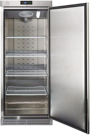 metro professional congélateur gfr6600s, 380 l, refroidissement par air, 480 w, avec serrure, 5 étagères réglables, argenté metro professional congélateur gfr6600s, 380 l, refroidissement par air, 480 w, avec serrure, 5 étagères réglables, argenté