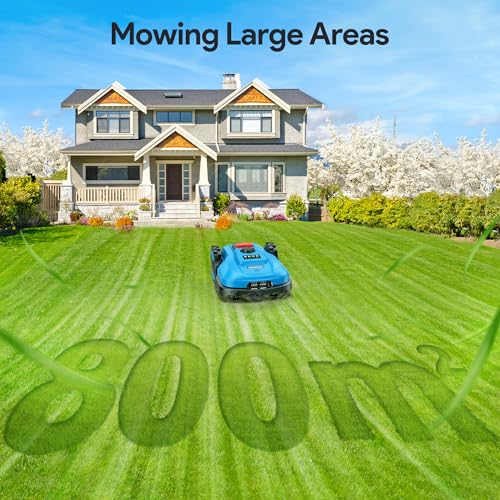 osoeri tondeuse robot pour jardins jusqu'à 800 m², moteur sans balais 50w, 20v 4,0 ah robot tondeuse avec app, largeur et hauteur de coupe 18cm /20 60mm, retour automatique à la... osoeri tondeuse robot pour jardins jusqu'à 800 m², moteur sans balais 50w, 20v 4,0 ah robot tondeuse avec app, largeur et hauteur de coupe 18cm /20 60mm, retour automatique à la...
