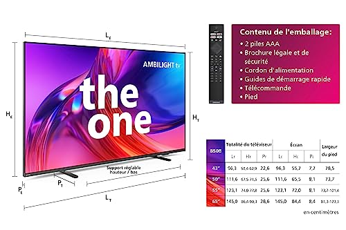 philips the one tv ambilight 4k 55pus8508/12 philips the one tv ambilight 4k 55pus8508/12