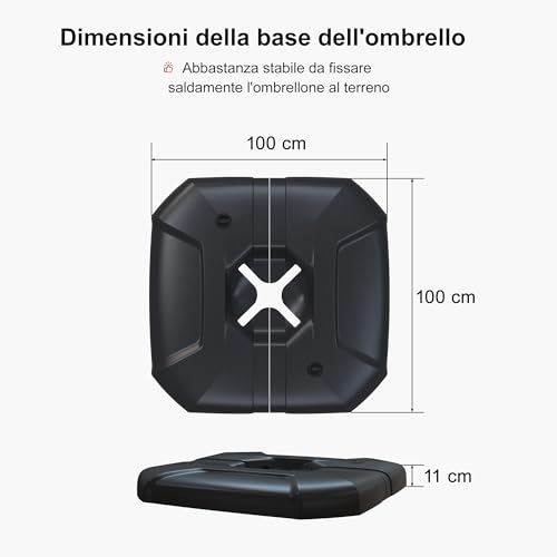 purple leaf parasol déporté 3 x 3 m avec pieds de parasol, parasol de jardin extérieur inclinable avec led solaire, toile protection uv, gris purple leaf parasol déporté 3 x 3 m avec pieds de parasol, parasol de jardin extérieur inclinable avec led solaire, toile protection uv, gris