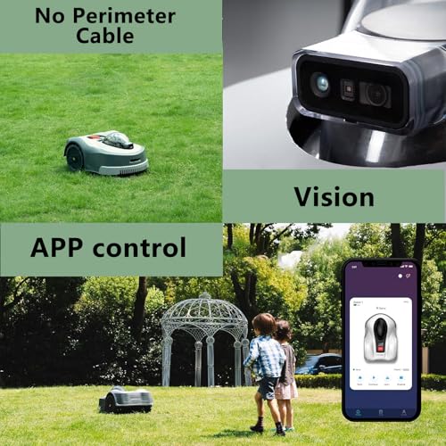 robot tondeuse à gazon pour jardins jusqu'à 3 000/6 000 m² sans câbles périphériques tondeuse à gazon intelligente automatique pour pelouse bien... robot tondeuse à gazon pour jardins jusqu'à 3 000/6 000 m² sans câbles périphériques tondeuse à gazon intelligente automatique pour pelouse bien...