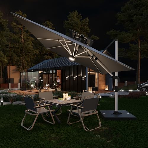 triumphkey parasol de jardin exterieur,aluminium rectangulaire parasol deporte pliable,antirouille et anticorrosion,uv protection,anti vent,rotation à 360 degrés triumphkey parasol de jardin exterieur,aluminium rectangulaire parasol deporte pliable,antirouille et anticorrosion,uv protection,anti vent,rotation à 360 degrés